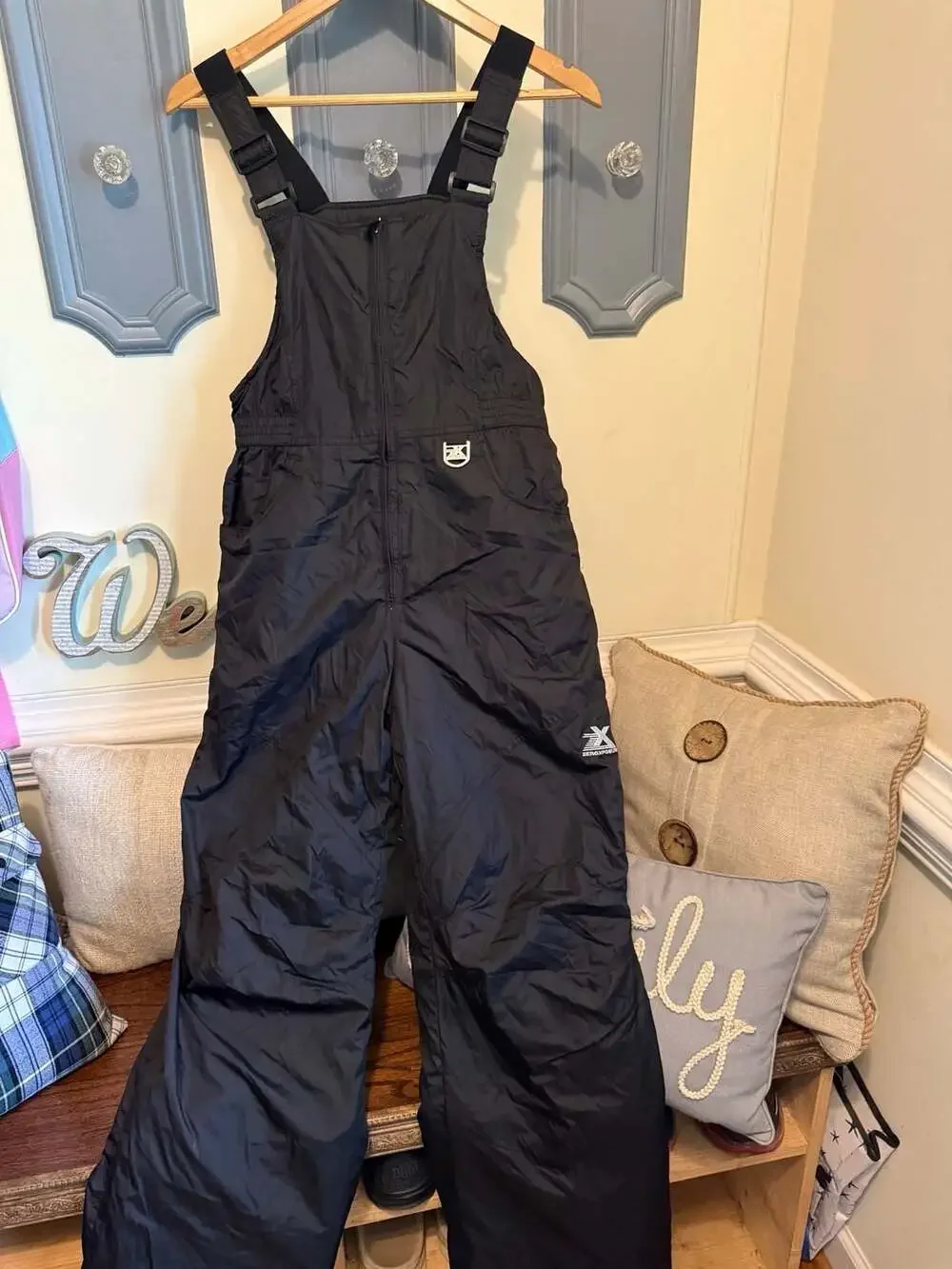ZeroXposur Girls Senka Heavyweight Snow Bib Black Size 16 N37101K